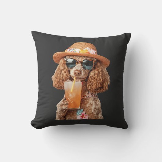 Poodle Kussen (Voorkant)