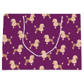 Poodle Large Gift Bag Groot Cadeauzakje (Voorkant)