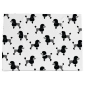 Poodle Large Gift Bag Groot Cadeauzakje (Voorkant)