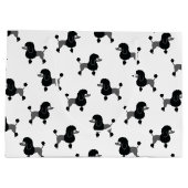 Poodle Large Gift Bag Groot Cadeauzakje (Achterkant)