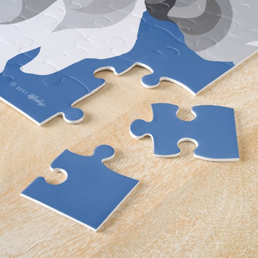 Poodle Legpuzzel (Zijkant)