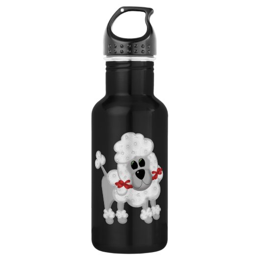 Poodle Liberty Bottle Waterfles (Voorkant)