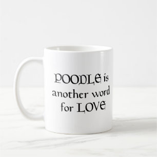 Poodle-liefde Koffiemok
