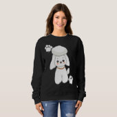 Poodle Love Trui (Voorkant volledig)