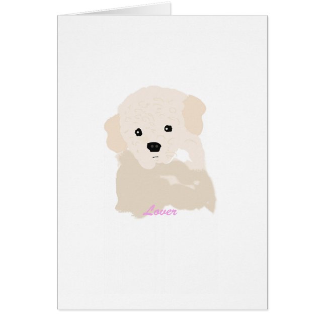 Poodle Lover (Voorkant)