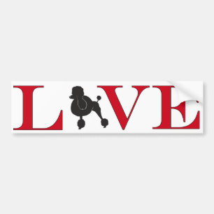 Poodle Lover Bumpersticker