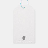 Poodle Lover Gifts, Poodle Gift Label Label Cadeaulabel (Achterkant)