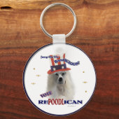POODLE Lovers Giften Sleutelhanger (Voorkant)