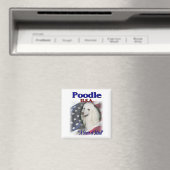 Poodle Lovers Gifts Magneet (Insitu (Vaatwasser))