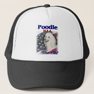 Poodle Lovers Gifts Trucker Pet