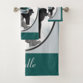 Poodle Lovers Kerstmis Bad Handdoek (Insitu)