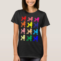 Poodle lovers pop art gift