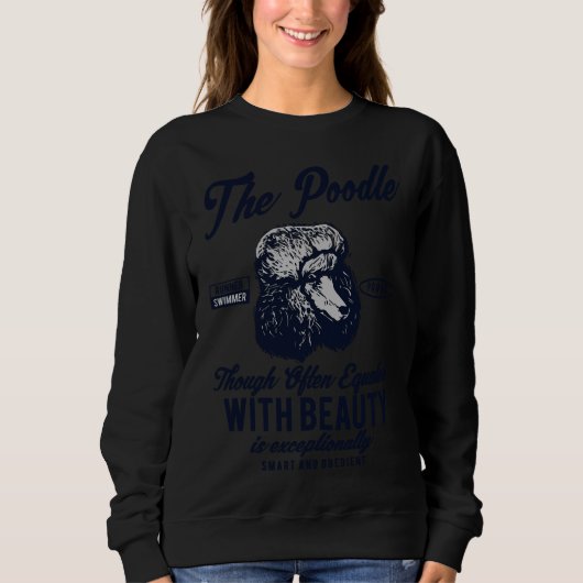 Poodle Lovers Trui (Voorkant)