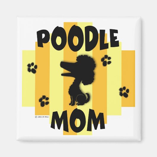 Poodle Ma Magnet (Voorkant)