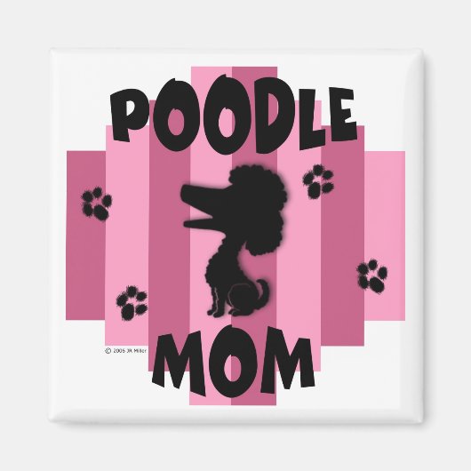 Poodle Ma Magnet (Voorkant)