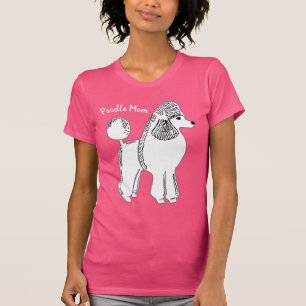 Poodle Ma Women's Bella Jersey T-Shirt