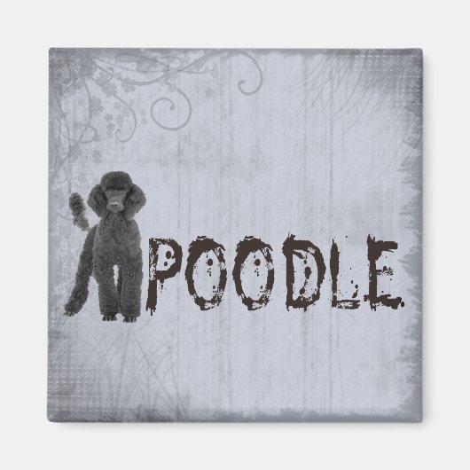 Poodle Magneet (Voorkant)
