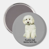 Poodle Magnet (Voorkant / Achterkant)