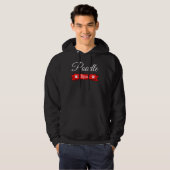 Poodle mam Cute Dog Gift Hoodie (Voorkant volledig)