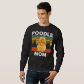 Poodle mam Poodles Dog Owner Gift Trui (Voorkant volledig)