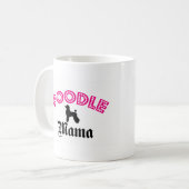 Poodle Mama Koffiemok (Voorkant links)