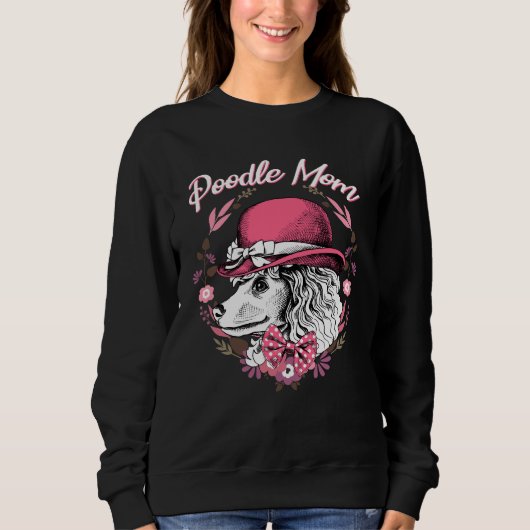 Poodle mama trui (Voorkant)