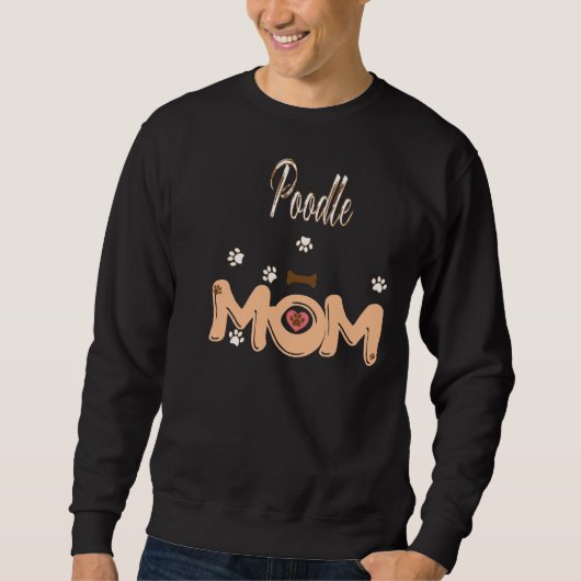 Poodle mama trui (Voorkant)