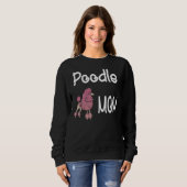 Poodle mama trui (Voorkant volledig)