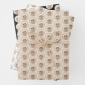 Poodle Miniature Speelgoed Abriot Cream Brown Dog  Inpakpapier Vel (In situ)