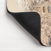 Poodle Miniature Speelgoed Abriot Cream Brown Dog  Muismat (Hoek)