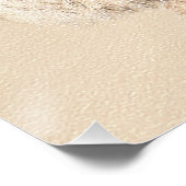 Poodle Miniature Speelgoed Abriot Cream Brown Dog Perfect Poster (Hoek)