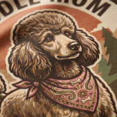 Poodle Moeder Crewneck Doodle Hond Moeder Cadeau V Trui