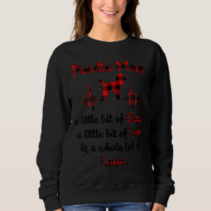 Poodle Moeder Een Beetje Crazy Hard & Een Heleboel Trui