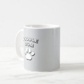 Poodle Moeder Koffiemok (Voorkant links)