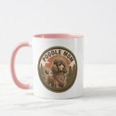 Poodle Moeder Koffiemok | Doodle Hond Moeder Cadea Mok (Links)