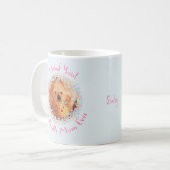 Poodle Moeder Mok | Gepersonaliseerde Hond Foto & (Voorkant links)