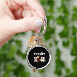 Poodle MOM-cadeaus Sleutelhanger