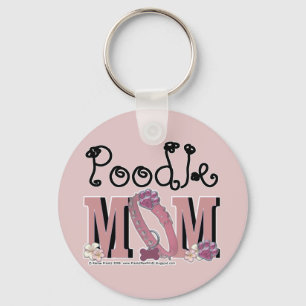 Poodle MOM Sleutelhanger