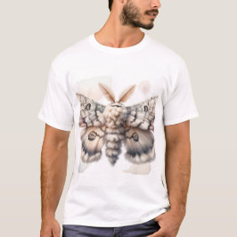Poodle Moth Watercolor IREF300 - Watercolor T-shirt