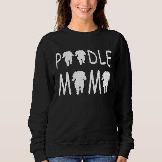Poodle Mum  Cute Trui (Voorkant)