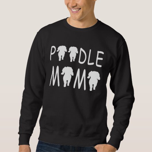 Poodle Mum  Cute Trui (Voorkant)