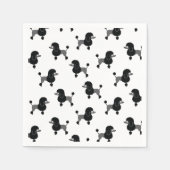 Poodle Napkins Servet (Voorkant)