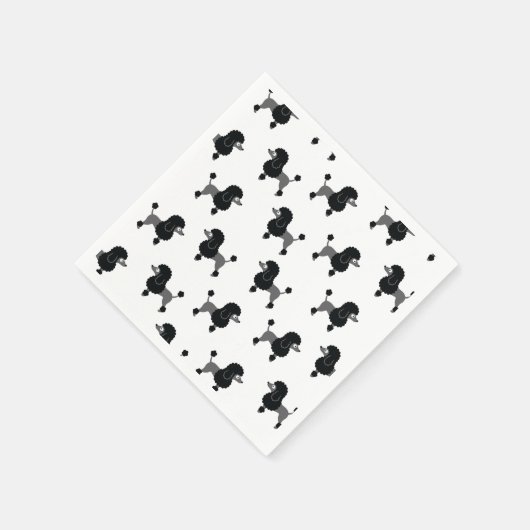 Poodle Napkins Servet (Hoek)