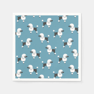 Poodle Napkins Servet