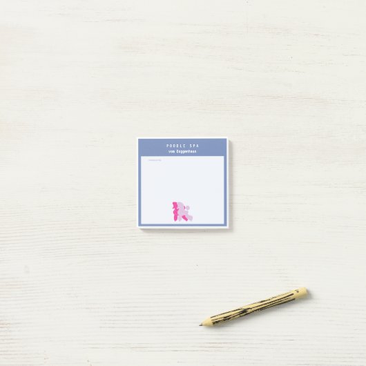 Poodle-notities Post-it® Notes (Op bureau)
