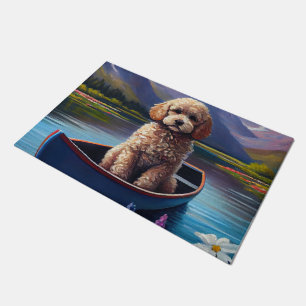 Poodle op een Peddel: Een Schitterend Avontuur Deurmat