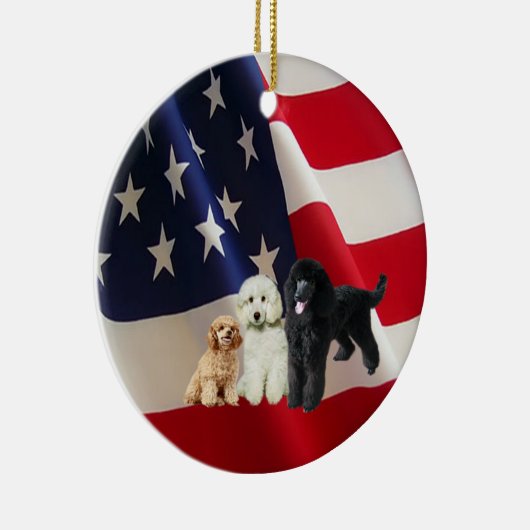 Poodle Ornament (Rechts)
