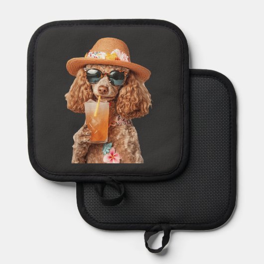 Poodle Pannenlap (Voorkant / Achterkant)
