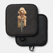 Poodle pannenlap (Voorkant / Achterkant)