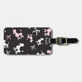 Poodle Passion Bagagelabel